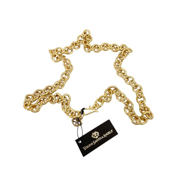 VIRGINS SAINTS & ANGELS VSA The Diva Chain in Gold - Picture 5 of 7